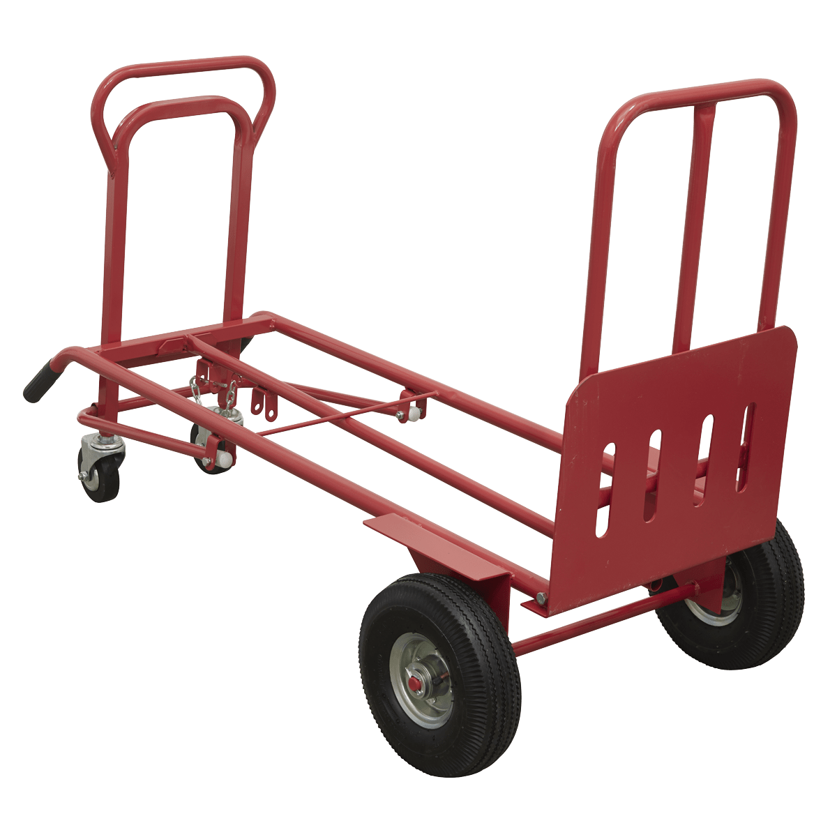 Sealey Sack Truck 3-in-1 with Pneumatic Tyres 250kg Capacity CST989