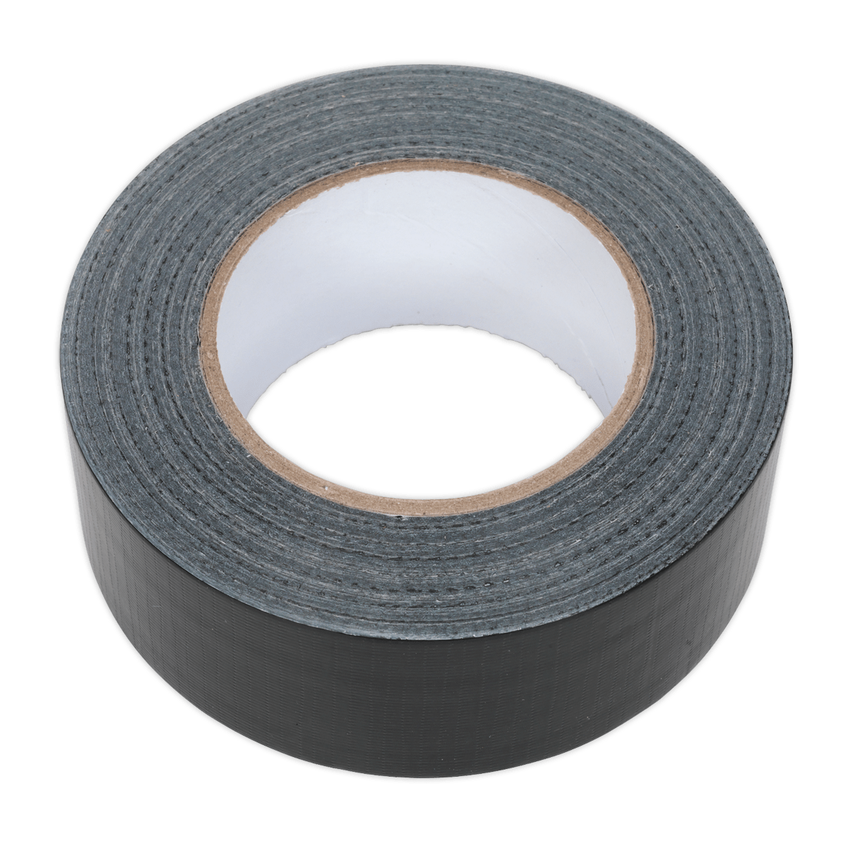 Duct Tape 48mm x 50m Black | General-purpose duct tape with a gloss finish. | toolforce.ie