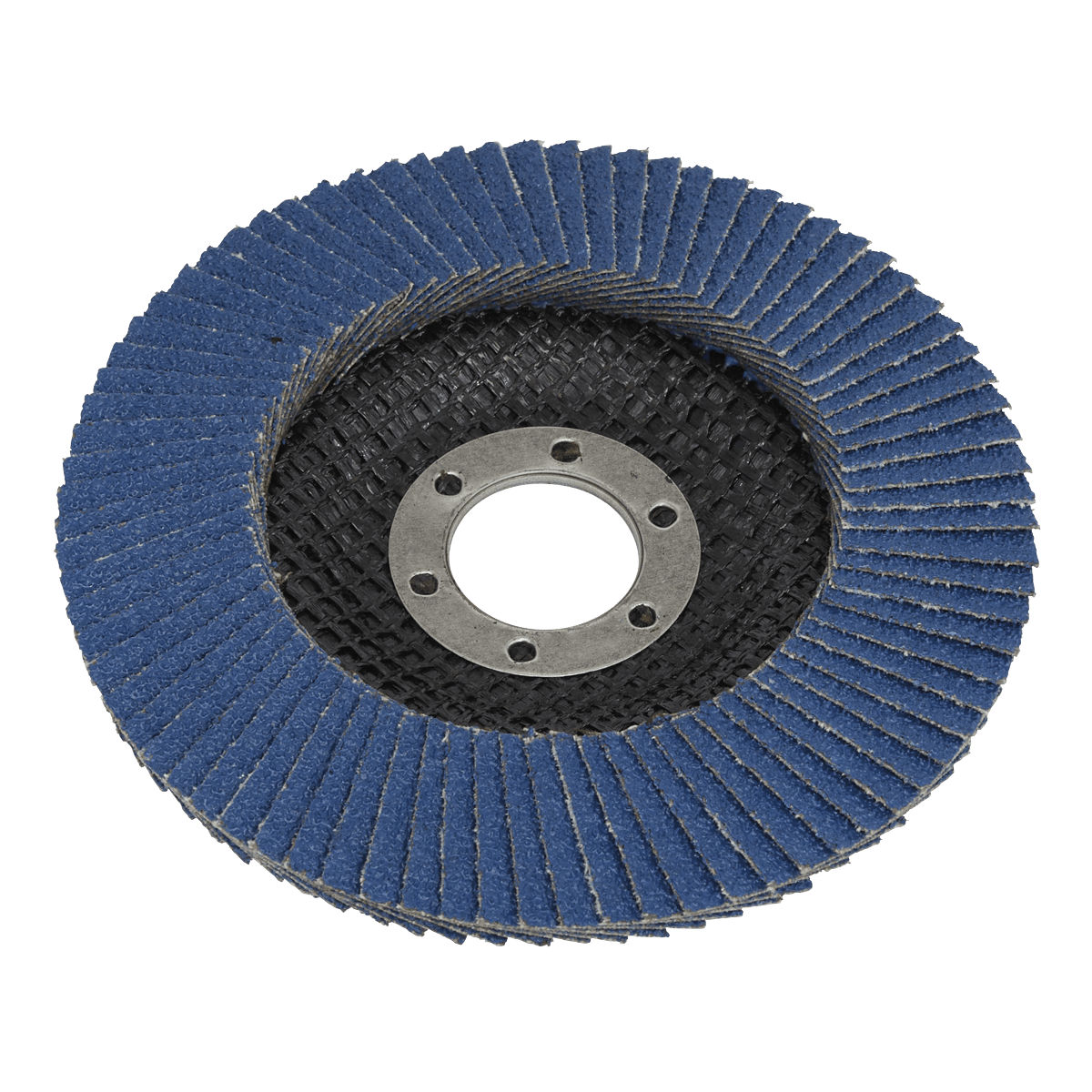 Flap Disc Zirconium 115mm 22mm Bore 120Grit | Zirconium flap disc for descaling, derusting, weld preparation, weld cleaning and general surface preparation. | toolforce.ie