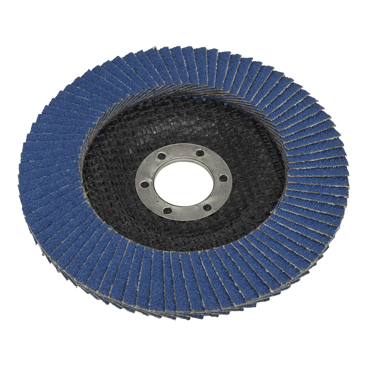 Flap Disc Zirconium 125mm 22mm Bore 60Grit | Zirconium flap disc for descaling, derusting, weld preparation, weld cleaning and general surface preparation. | toolforce.ie