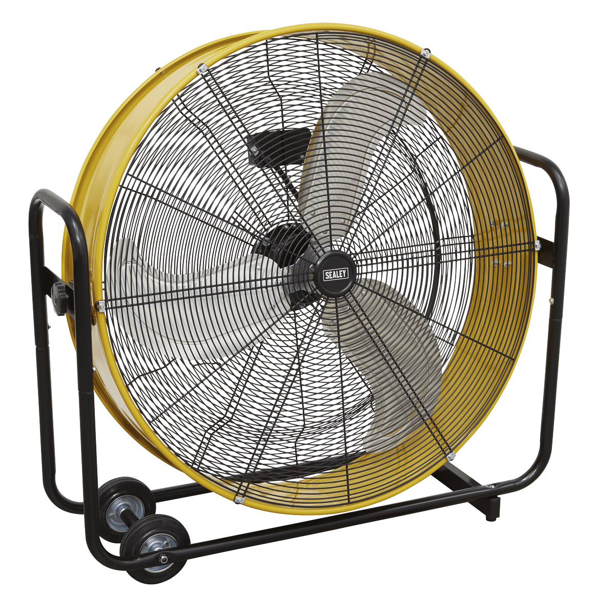 Industrial High Velocity Drum Fan 30" 110V | High velocity industrial drum fan suitable for movement of huge volumes of air. | toolforce.ie