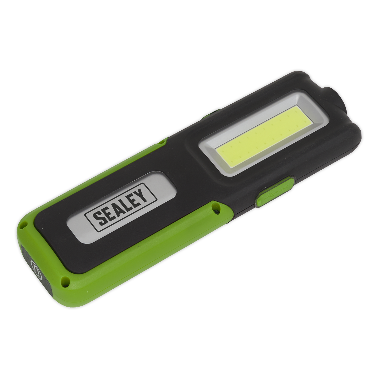 Sealey Rechargeable Inspection Light 5W COB & 3W SMD LED with Power Bank - Green LED318G