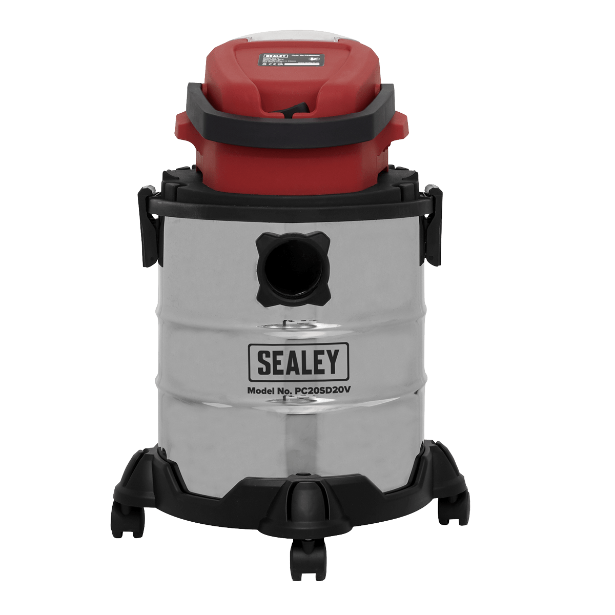 Sealey Vacuum Cleaner Cordless Wet & Dry 20L 20V SV20 Series - Body Only PC20SD20V