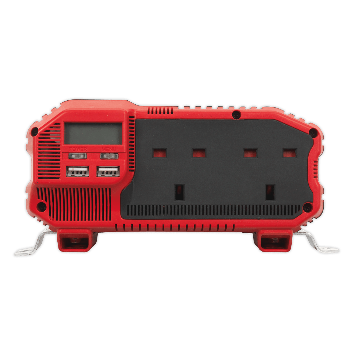 Power Inverter Modified Sine Wave 1100W 12V DC - 230V~50Hz | Supplies continuous smooth 230V power from 12V DC power supply found in cars, caravans, boats and commercials. | toolforce.ie
