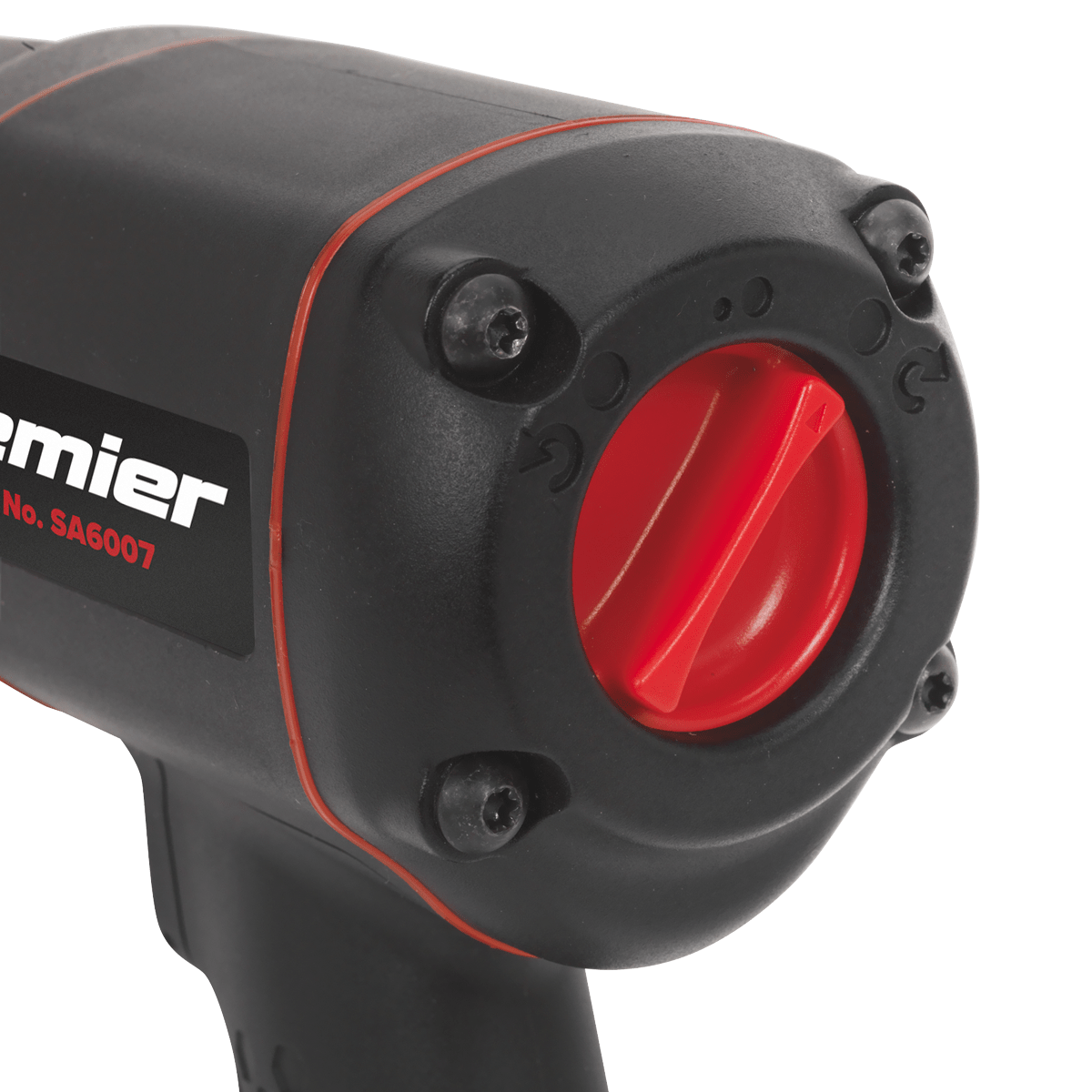 Air Impact Wrench 1/2"Sq Drive - Twin Hammer | Twin hammer design gives the wrench a high torque output making it suitable for jobs that would normally require a 3/4"Sq drive impact wrench. | toolforce.ie