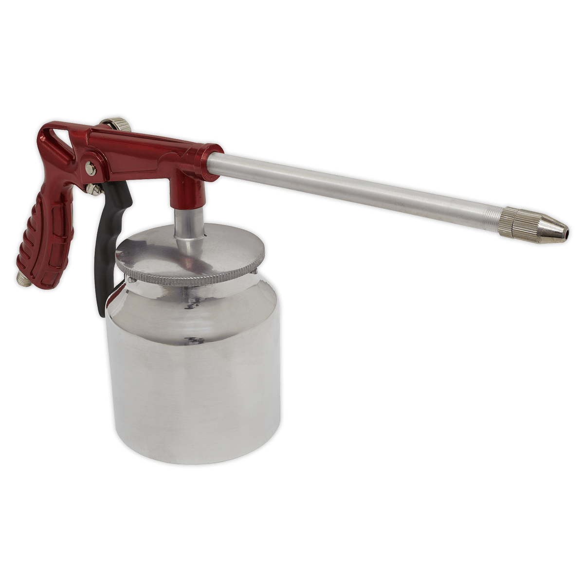 Paraffin Spray Gun Large Inlet | Metal tank with large diameter fluid aperture which aids filling and cleaning of tank. | toolforce.ie