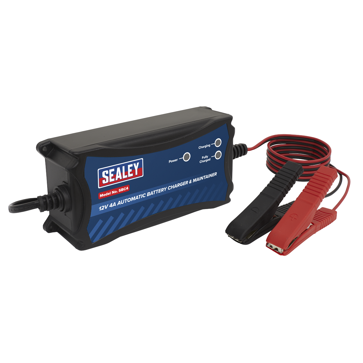 Sealey Battery Charger & Maintainer 12V 4A Automatic SBC4