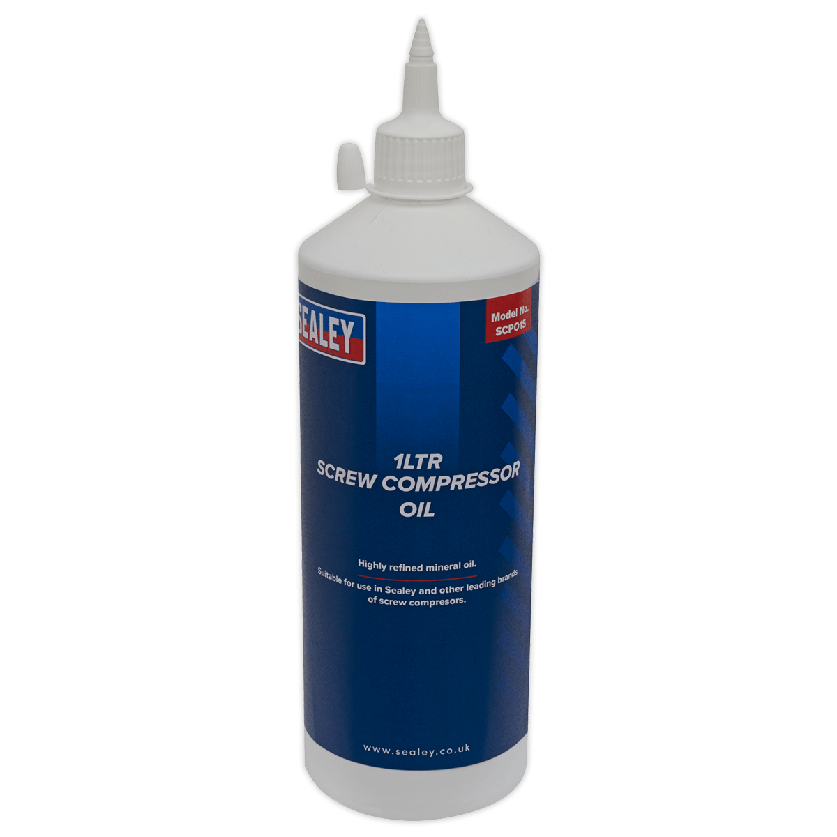 Screw Compressor Oil 1L | Highly refined mineral oil suitable for use in Sealey and other leading brands of screw compressors. | toolforce.ie