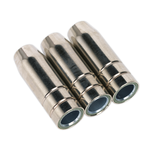 Conical Nozzle MB15 Pack of 3 | Pack of conical nozzles suitable for use with Supermig®, Electromig® and Powermig® ranges of MIG welders. | toolforce.ie