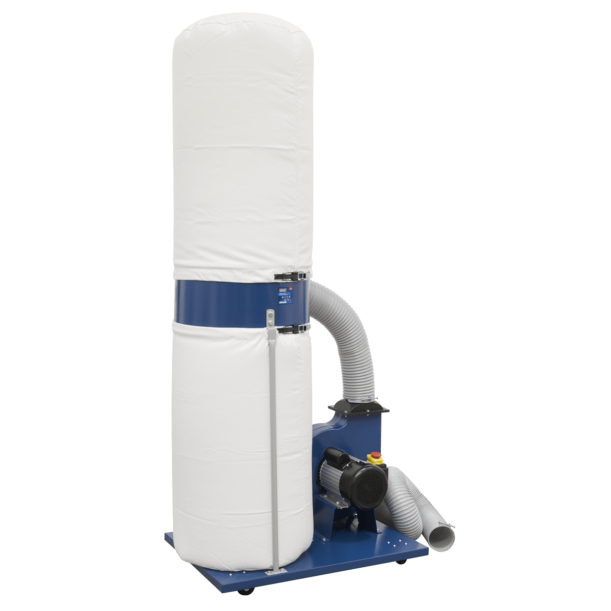 Dust & Chip Extractor 2hp 230V | Mobile workshop extractor suitable for attachment to most static workshop machines including bandsaws, table saws, scroll saws, planers and sanders. | toolforce.ie