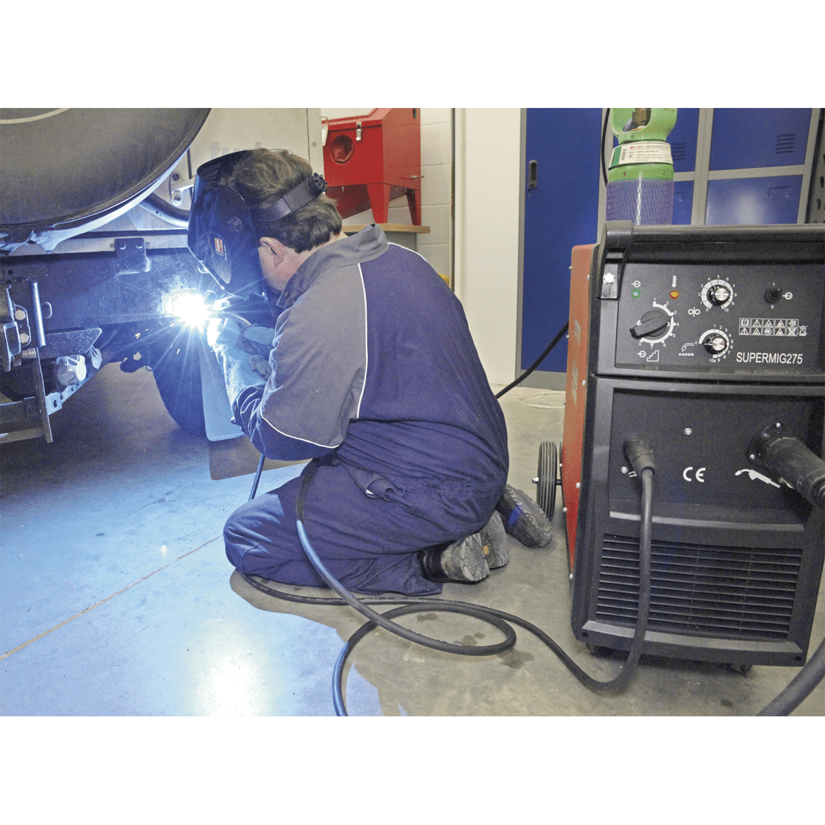 Professional MIG Welder 270A 230V with Binzel¨ Euro Torch | Excellent continuous performance on car panel thickness material. | toolforce.ie