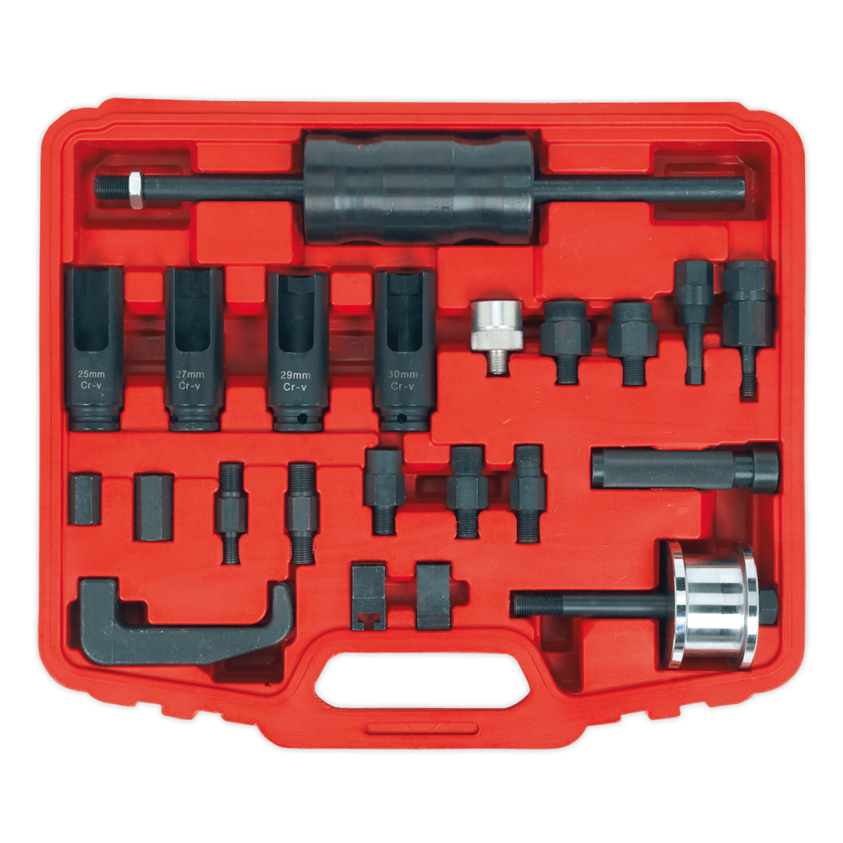 Diesel Injector Master Kit | Suitable for the removal of Bosch, Delphi, Denso, Siemens and Pumpe Duse diesel injectors. | toolforce.ie