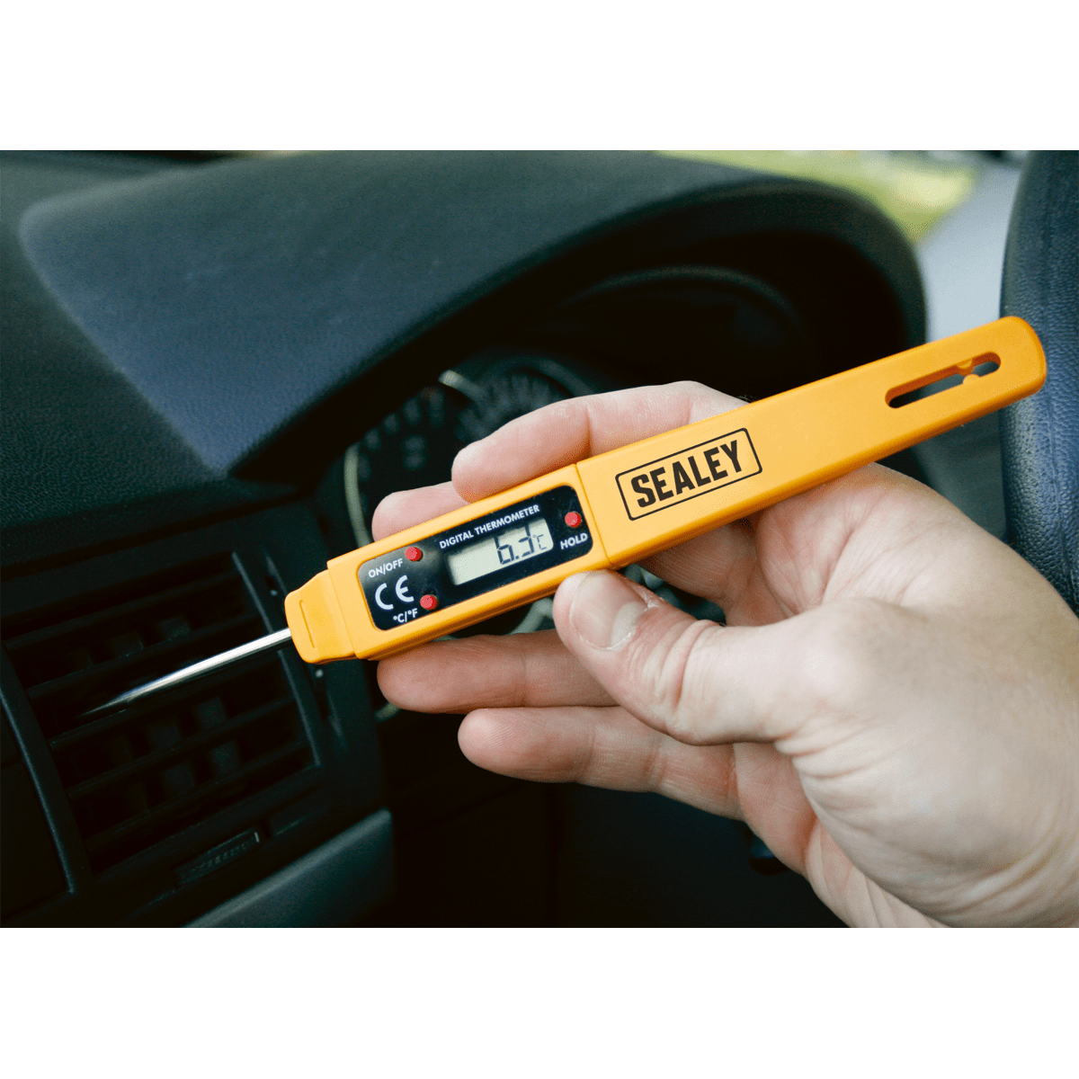 Sealey Mini Digital Thermometer VS906