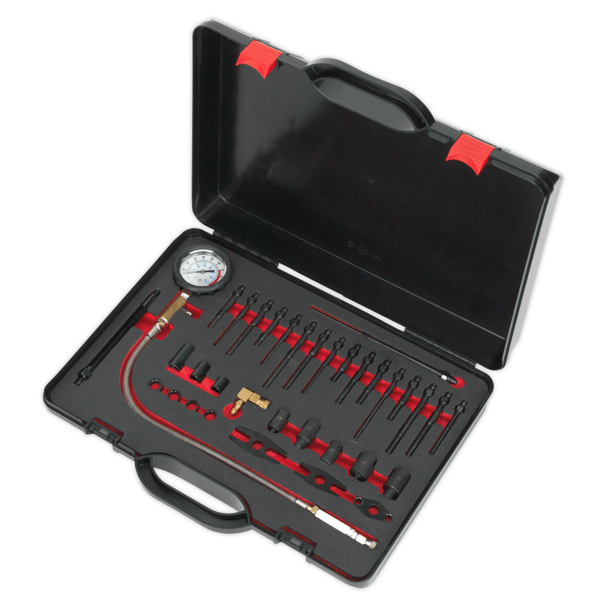 Compression Test Kit - Diesel | Up-to-date kit for compression testing on diesel vehicles. | toolforce.ie