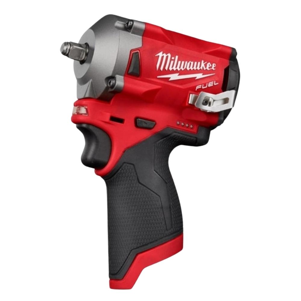 MILWAUKEE M12FIW38-202B 12V FUEL 3/8" STUBBY IMPACT WRENCH | Part of the Milwaukee Mechanic's 5 Piece Tool Kit