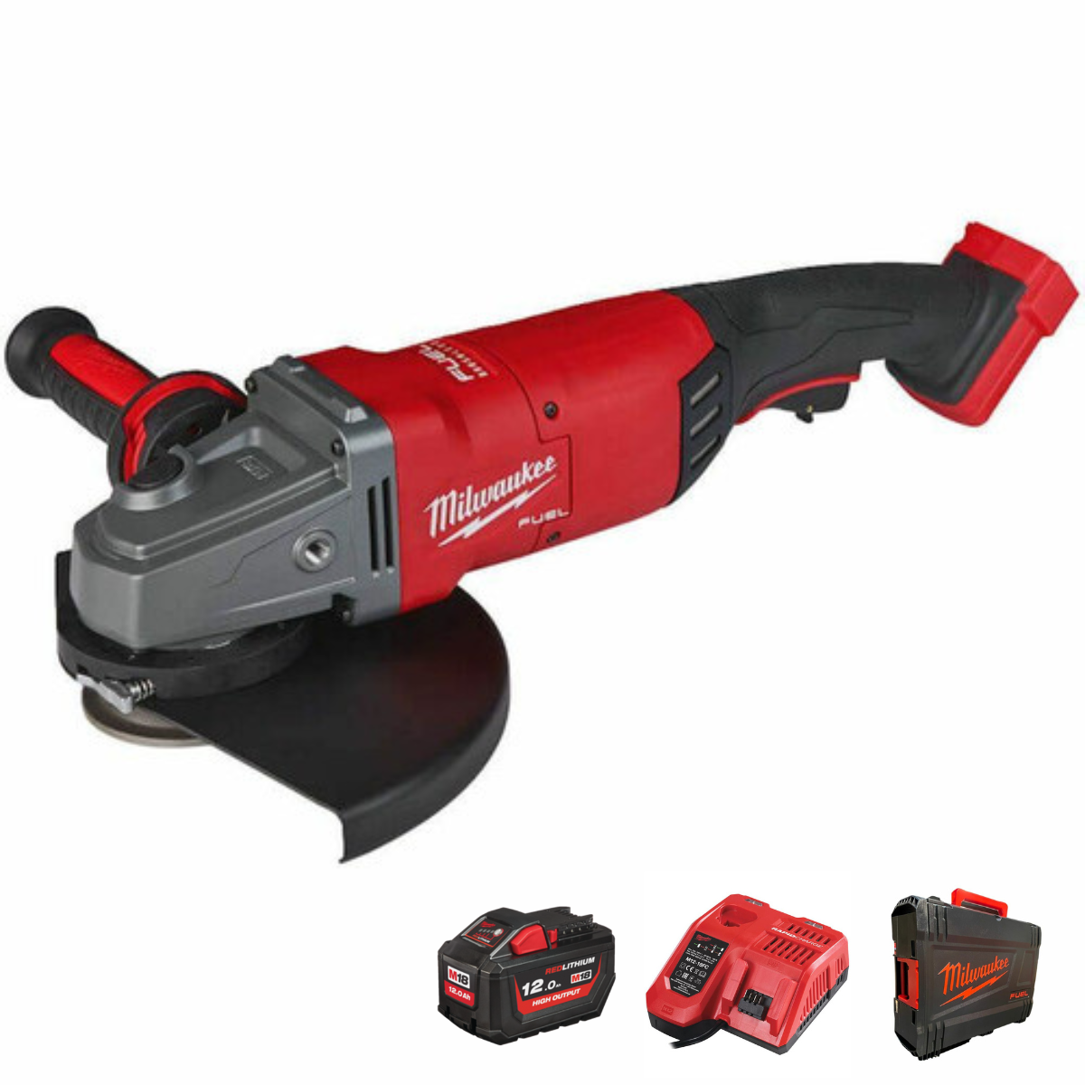 Milwaukee M18 Fuel Angle Grinder with Rapid Stop 9" M18FLAG230XPDB-121