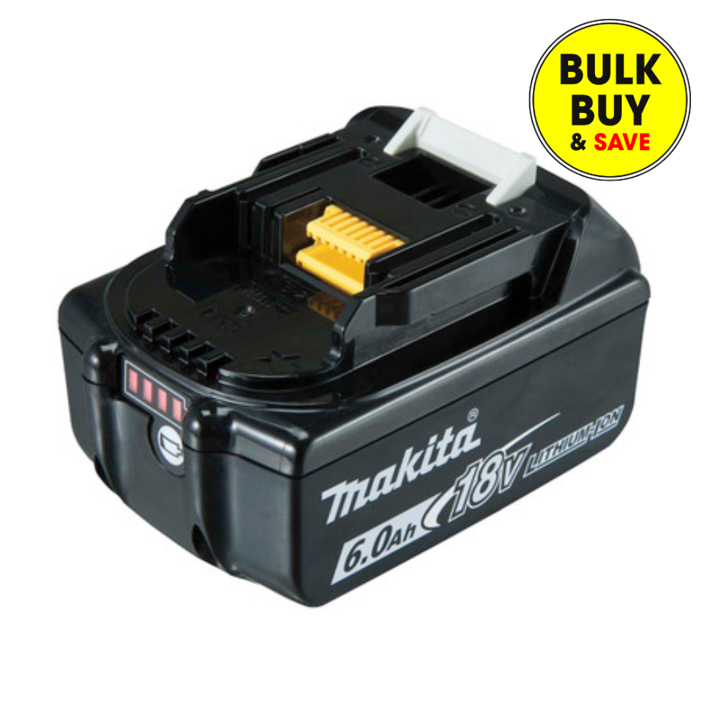 Makita 18V 6.0Ah Lithium-Ion Power Tool Battery BL1860B