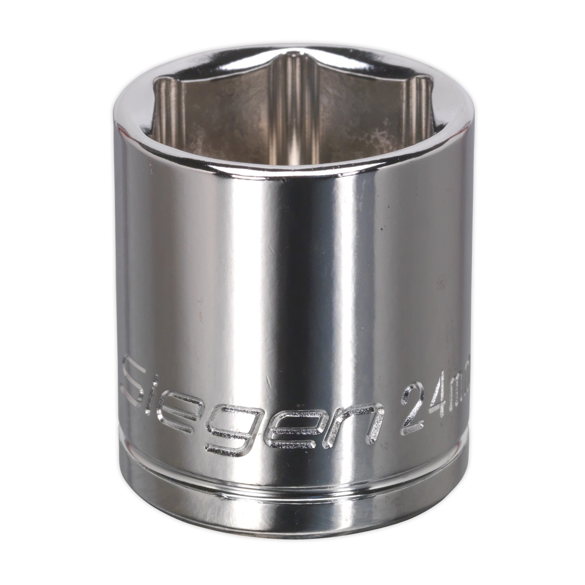 Siegen WallDrive® Socket 24mm 1/2"Sq Drive S0661 | High grade carbon steel socket. Hardened and tempered for added strength.