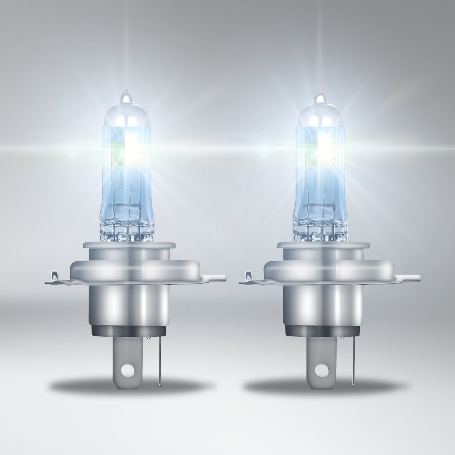 OSRAM Night Breaker 200 H4 12v 60/55W 200% Brighter Bulb, The highly engineered filament ensures an extra light boost.