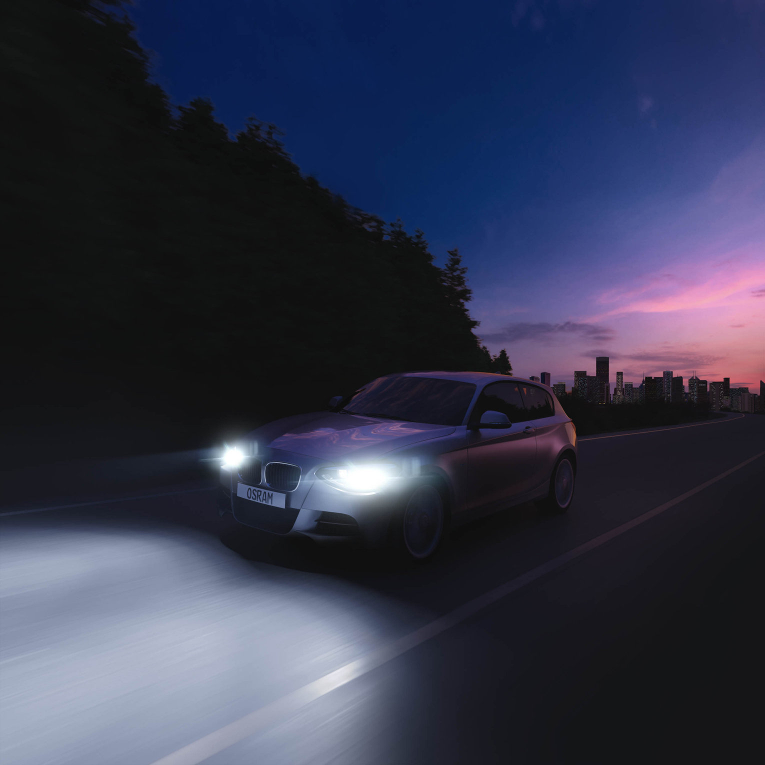 OSRAM Night Breaker 200 H4 12v 60/55W 200% Brighter Bulb, The ideal lamp for drivers who appreciate the difference that powerful automotive lighting makes.