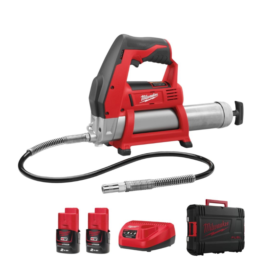 Milwaukee 12v battery grease gun