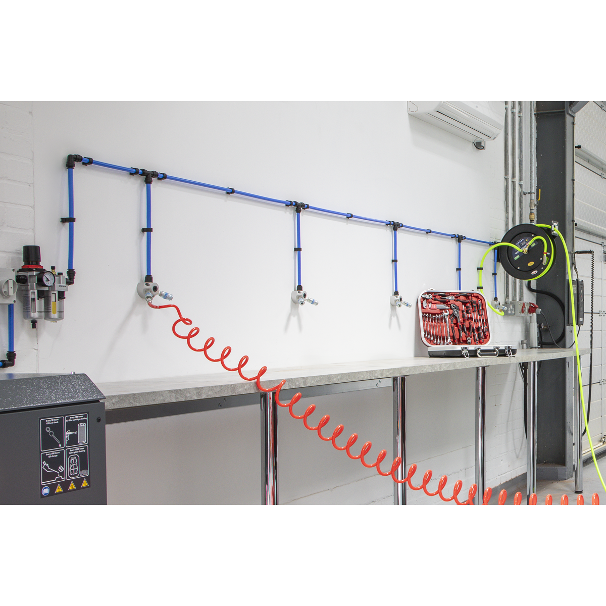 Sealey Speedfit Wall Box 3 x 1/2" BSP Connection CAS12WB