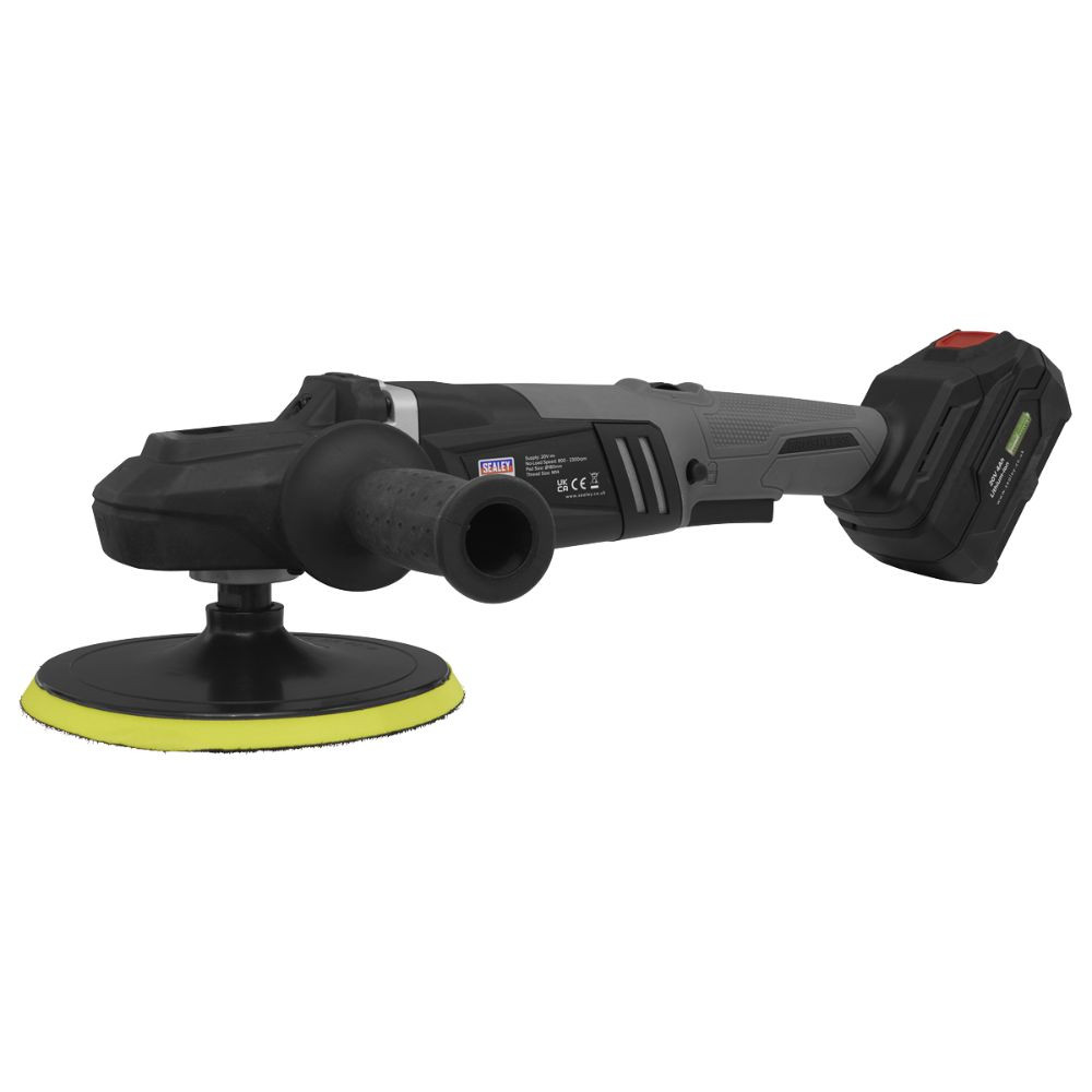 Sealey Brushless Rotary Polisher 20V SV20 Series Ø180mm - Body Only CP20VRPX