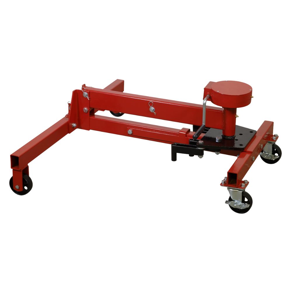 Sealey Folding 360º Rotating Engine Stand with Geared Handle Drive, 450kg Capacity ES480D