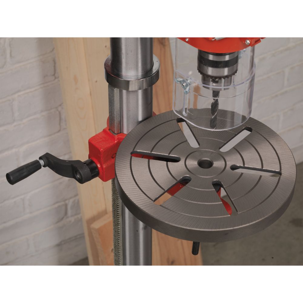Sealey Pillar Drill Floor 12-Speed 1500mm Height 370W/230V GDM140F