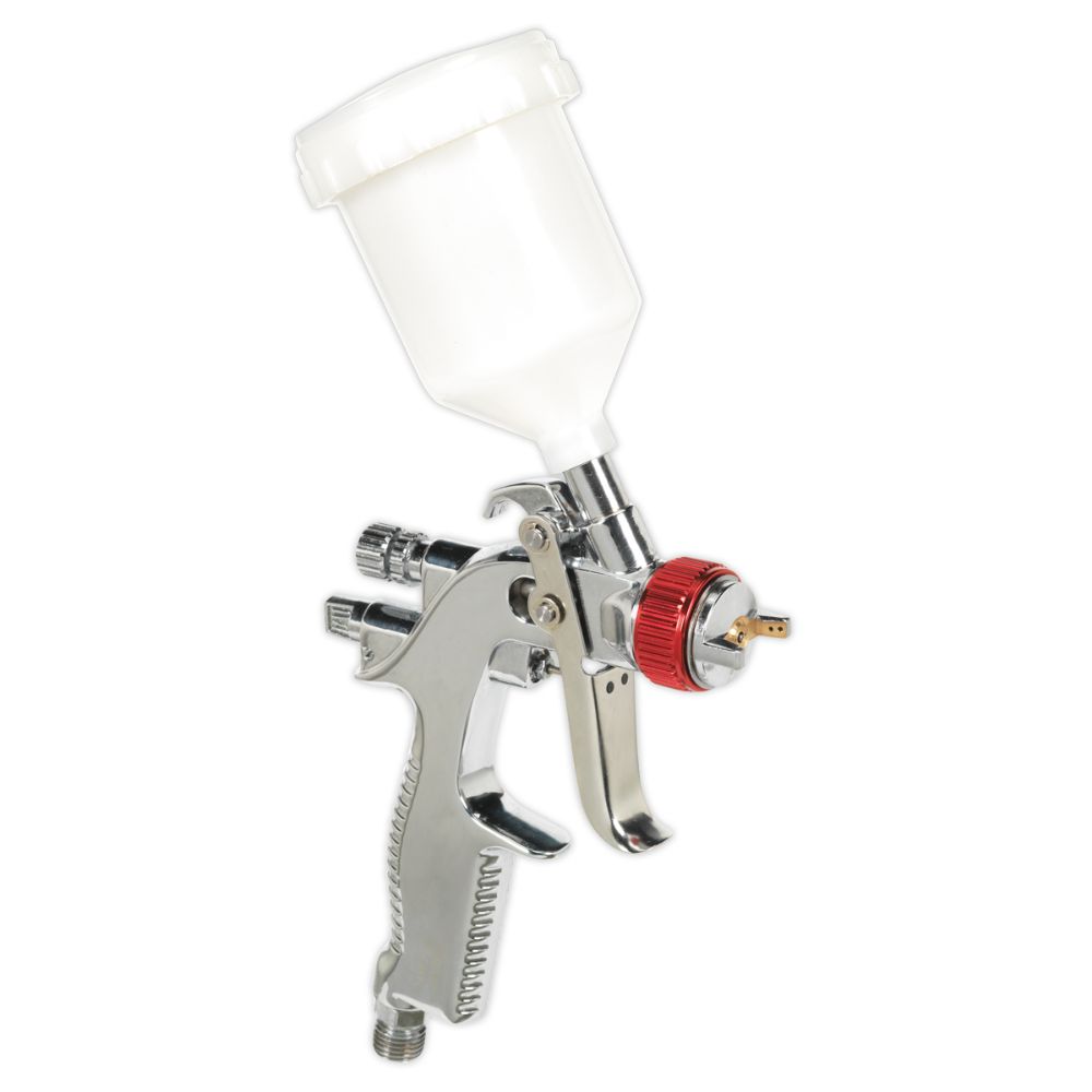 Sealey HVLP Gravity Feed Touch-Up Spray Gun 0.8mm Set-Up HVLP736