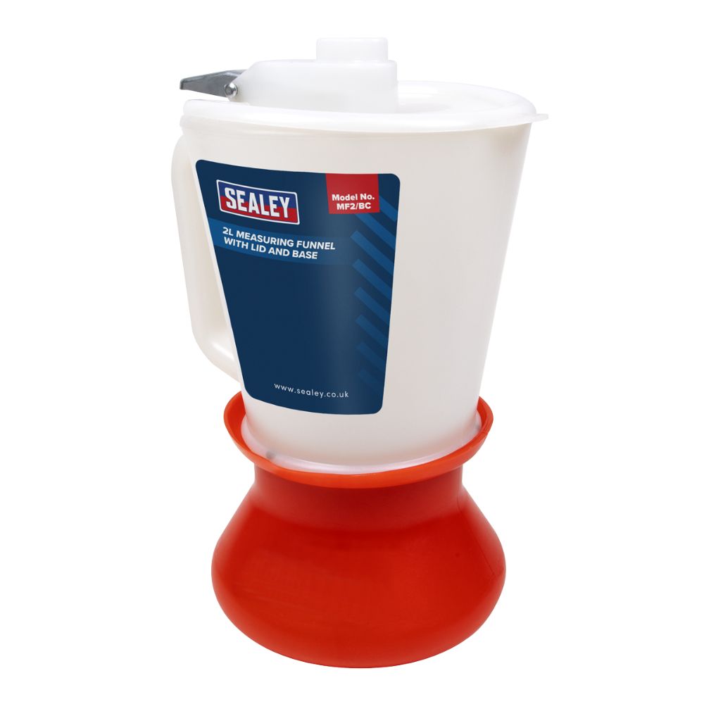 Sealey Measuring Funnel with Lid and Base 2L MF2/BC