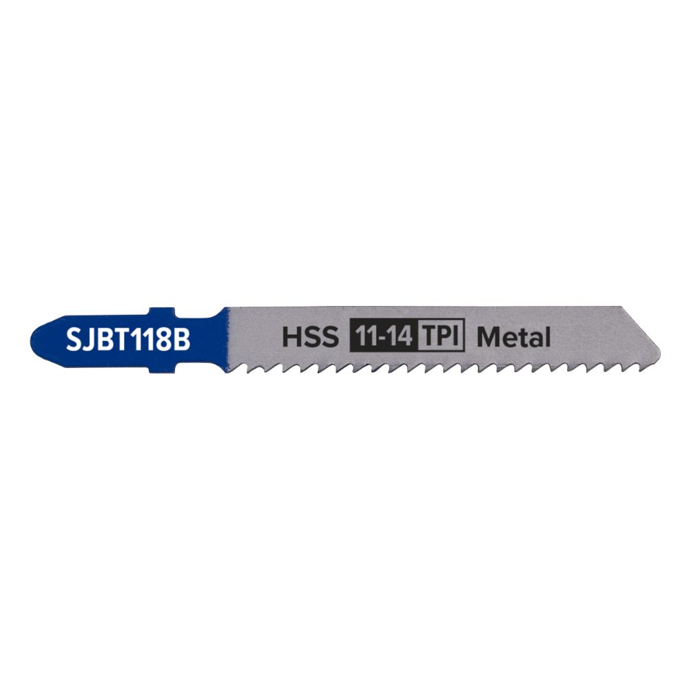Sealey Jigsaw Blade Metal 92mm 11-14tpi - Pack of 5 SJBT118B
