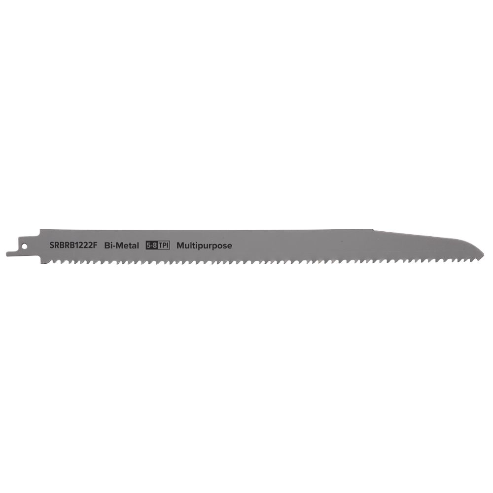 Sealey Reciprocating Saw Blade Multipurpose 300mm 5-8tpi - Pack of 5 SRBRB1222F