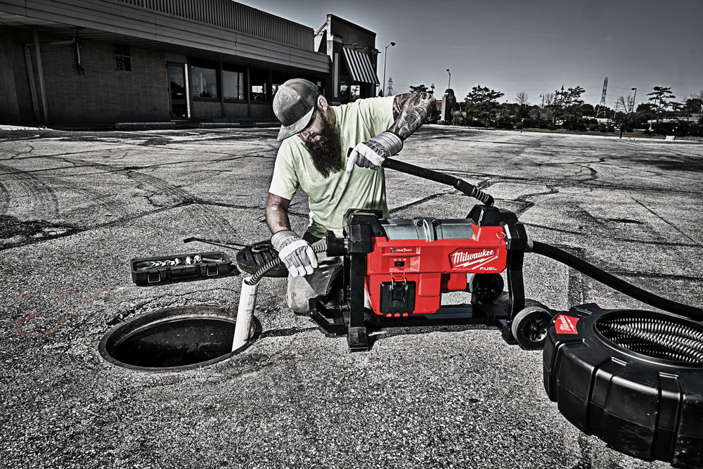 Milwaukee M18 Fuel Sectional Plumbing Sewer Machine M18FSSM-0