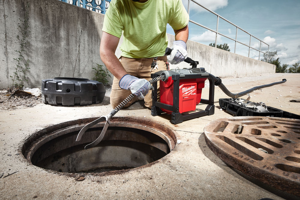 Milwaukee M18 Fuel Compact Sectional Plumbing Sewer Machine M18FCSSM-121