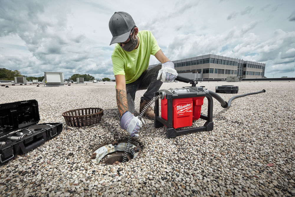 Milwaukee M18 Fuel Compact Sectional Plumbing Sewer Machine M18FCSSM-121