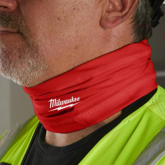 Milwaukee Red Neck Scarf Gaiter and Face Covering 4933478780