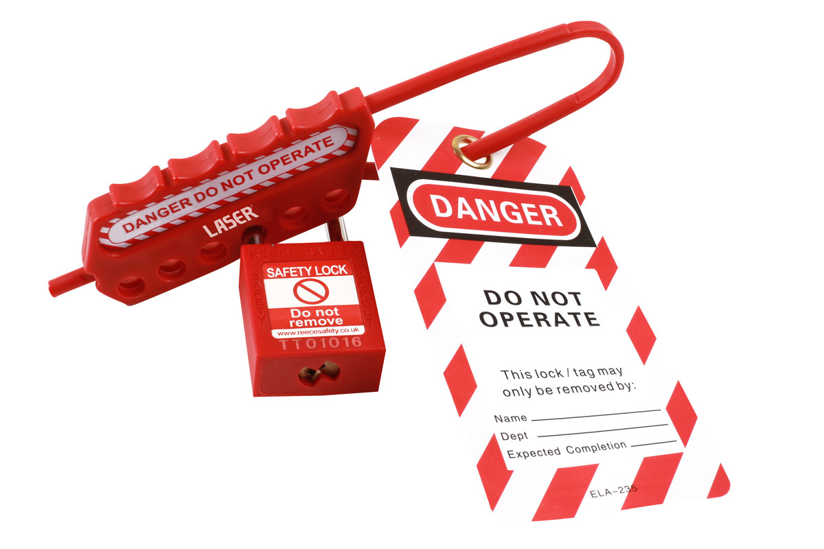 Laser Do Not Operate Lockout Tags 10pc LA7941