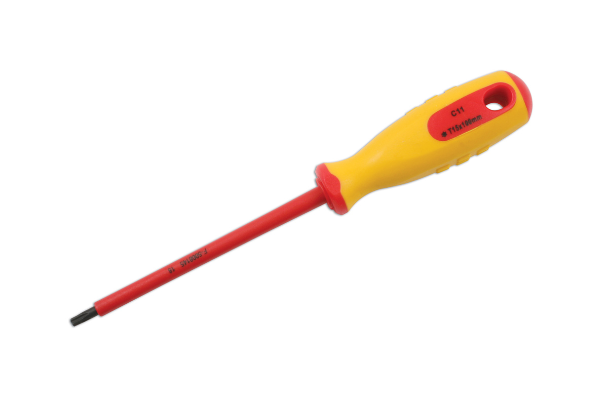 Laser Insulated Star* Screwdriver T15 7450