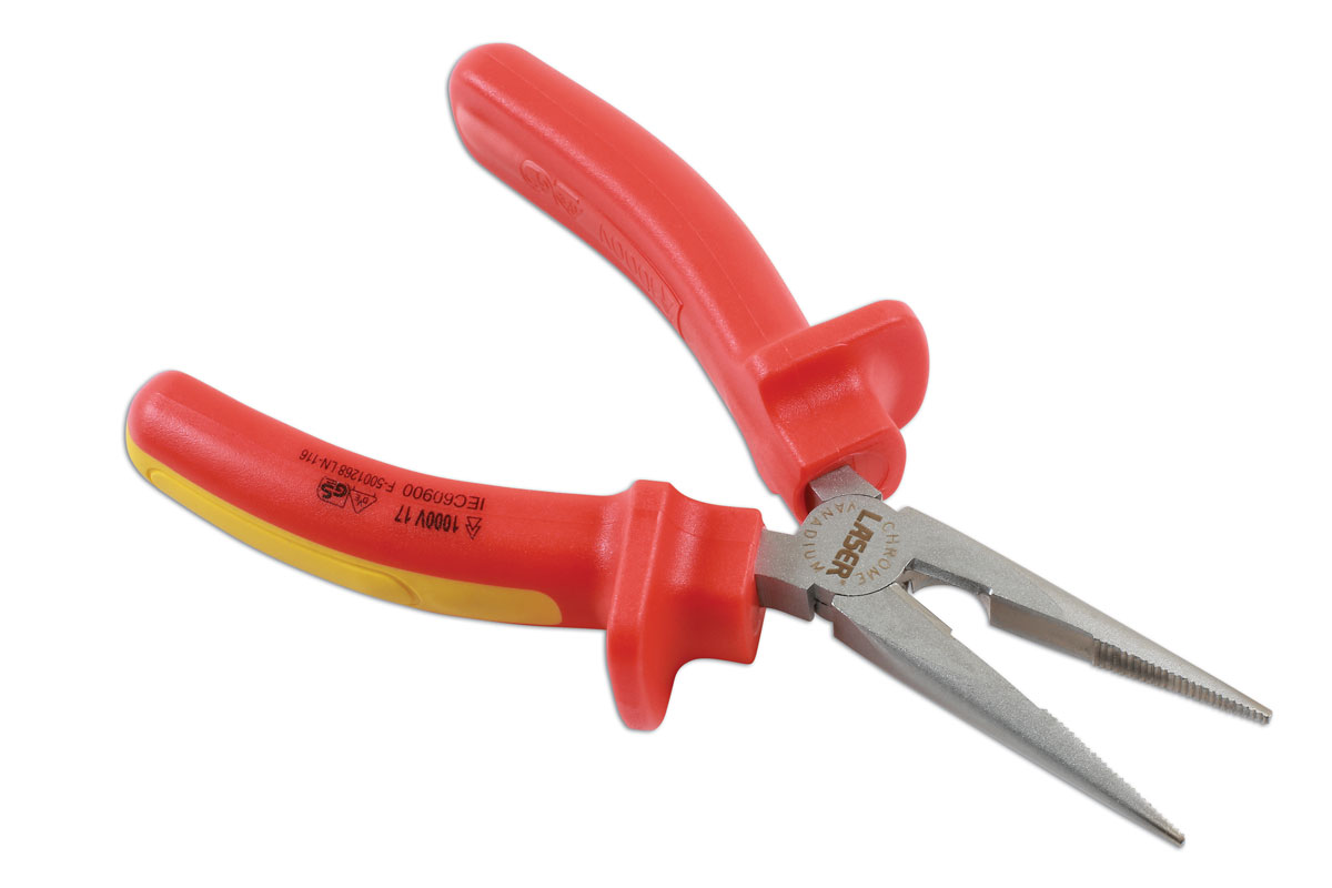 Laser Insulated Long Nose Pliers 150mm 7468