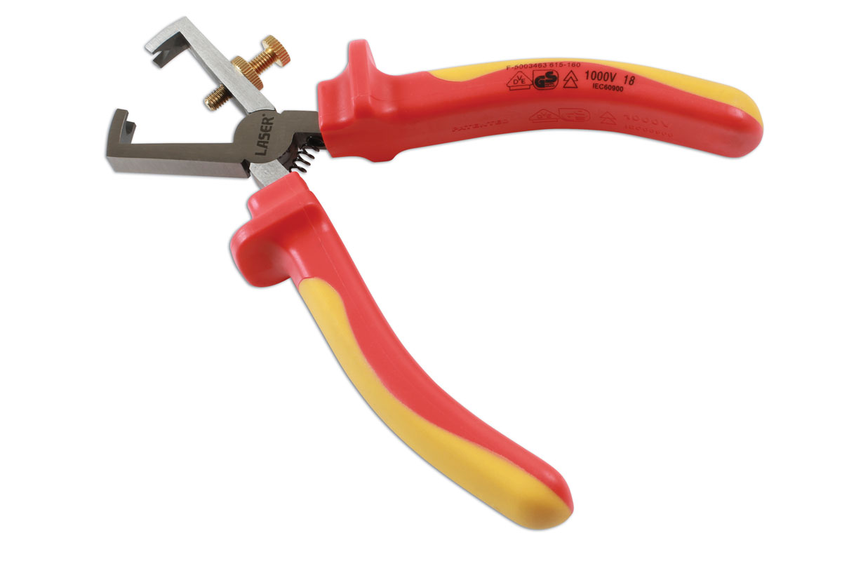 Laser Insulated Wire Stripping Pliers 160mm 7423