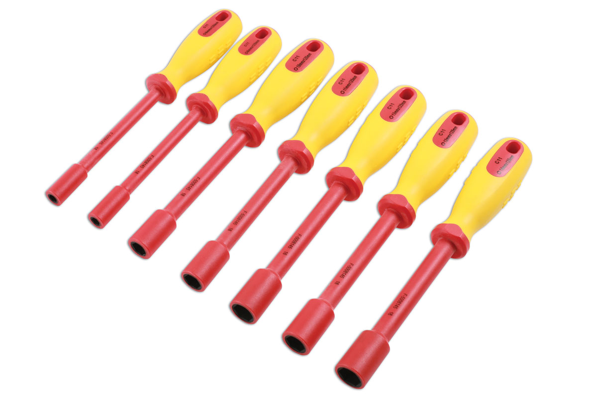 Laser Insulated Nut Driver Set 7pc 7482