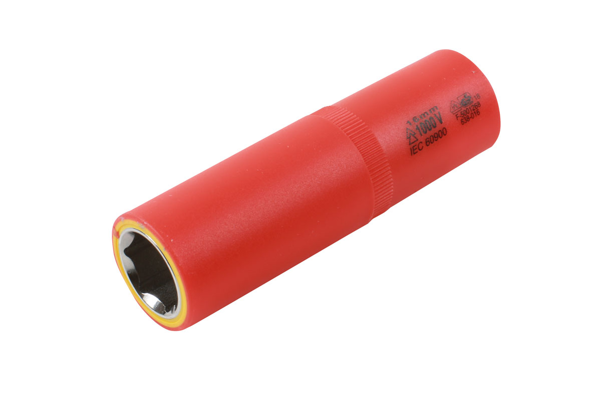 Laser Deep Insulated Socket 1/2"D 16mm 7954