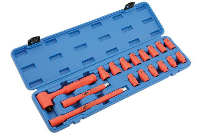 Laser Insulated Socket Set 3/8"D 17pc 5483