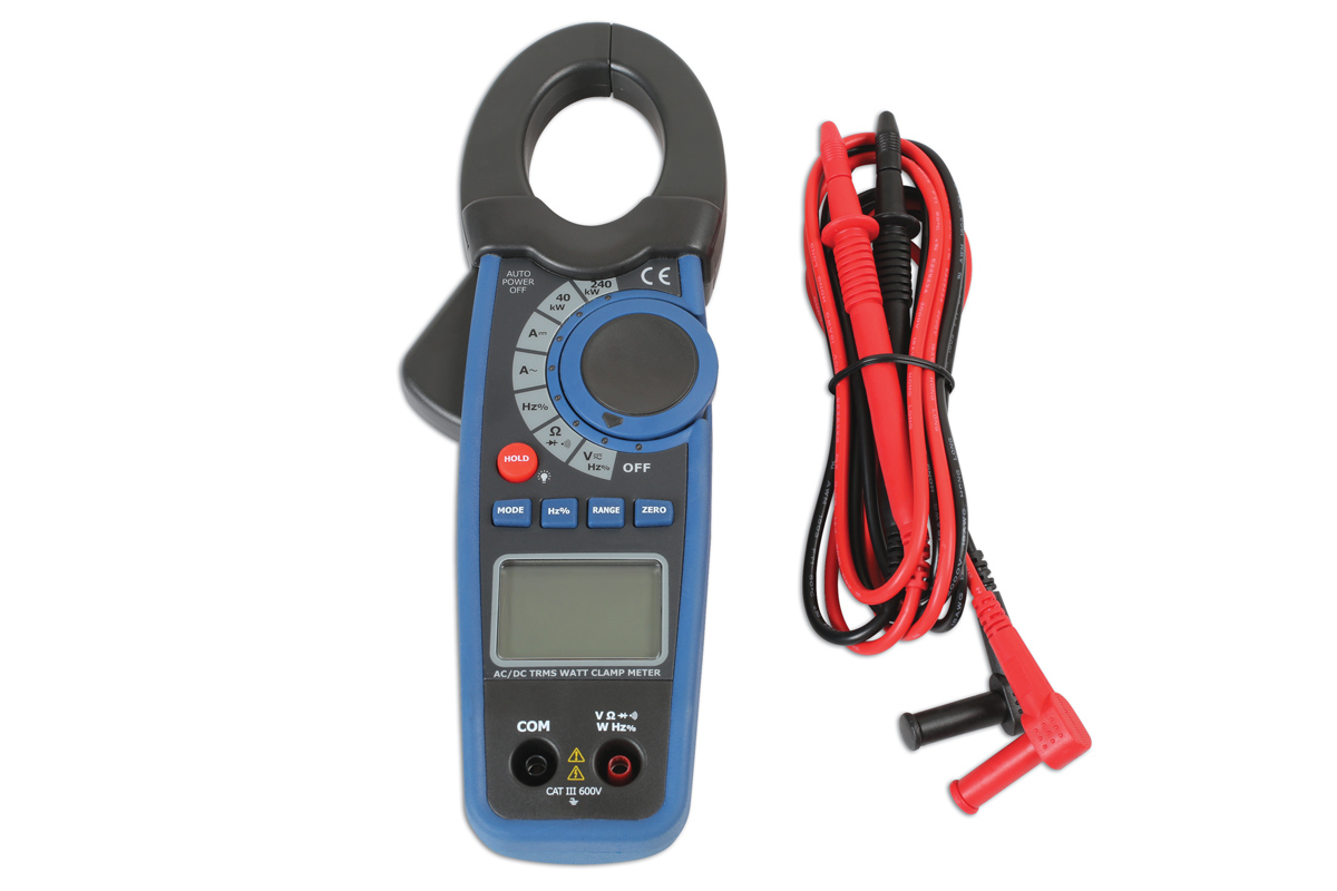 Laser AC/DC Digital Clamp Meter CAT III 1000A 6552