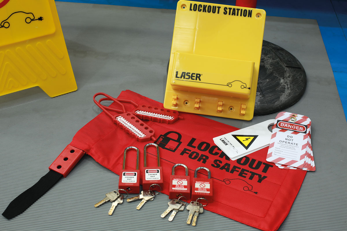 Laser Combined Lockout Station Kit 8153