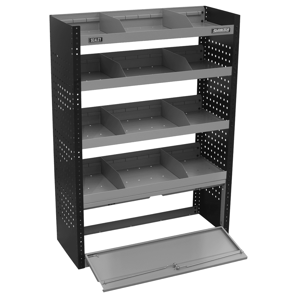 Sealey Modular Flat Shelf Van Storage Unit 925mm APMSV01