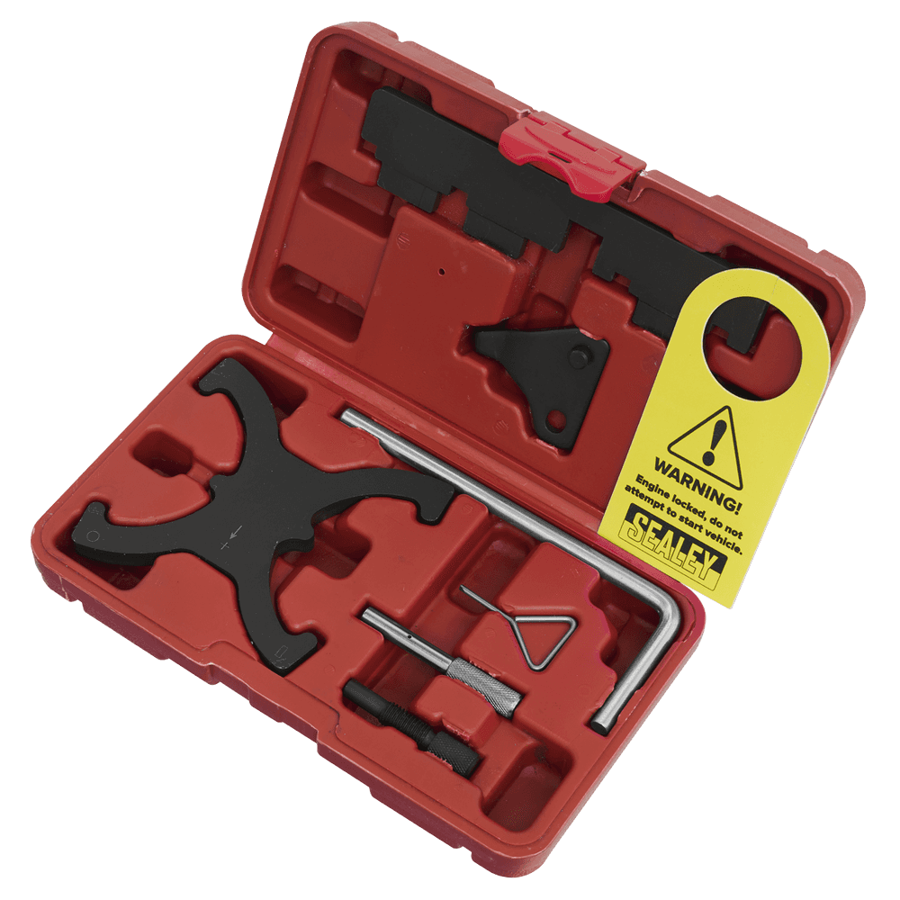 Sealey Petrol Engine Timing Tool Kit - for Ford, Volvo 1.6 EcoBoost & 2.0D/2.2D Belt Drive VSE6560A