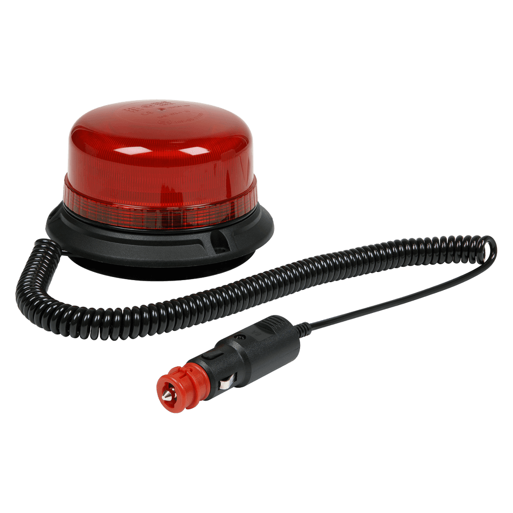 Sealey Warning Beacon SMD LED 12/24V Magnetic Fixing - Red WB954LEDR
