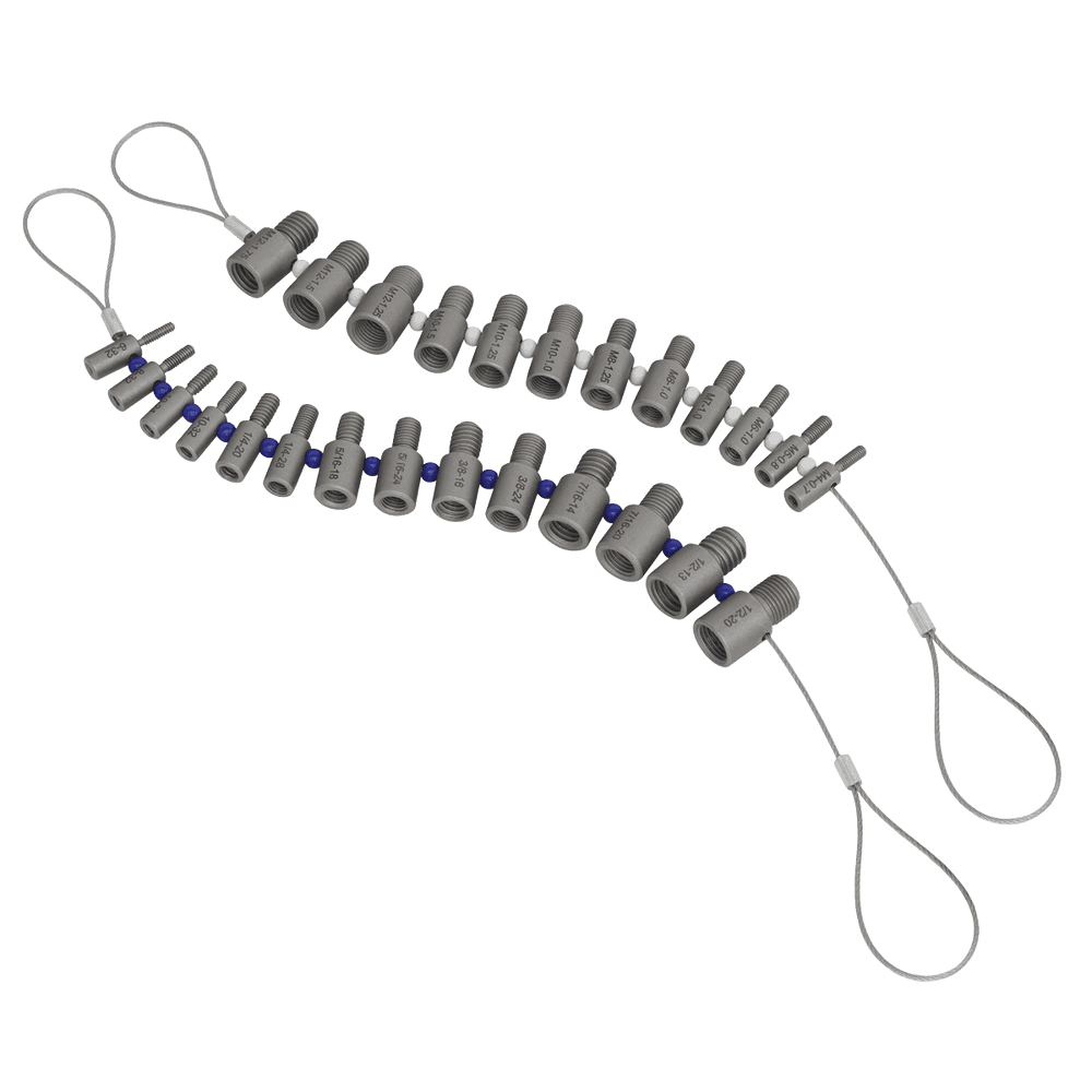 Sealey Thread Checker Nut & Bolt Checker Imperial/Metric AK70NBC